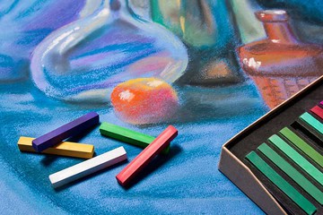 chalk-drawing